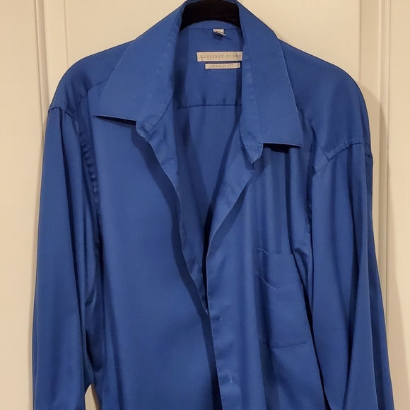 Geoffrey Beene 17 1/2, 34/35 Wrinkle Free Dress Shirt - Picture 2 of 2